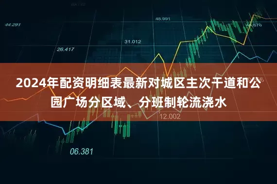 2024年配资明细表最新对城区主次干道和公园广场分区域、分班制轮流浇水